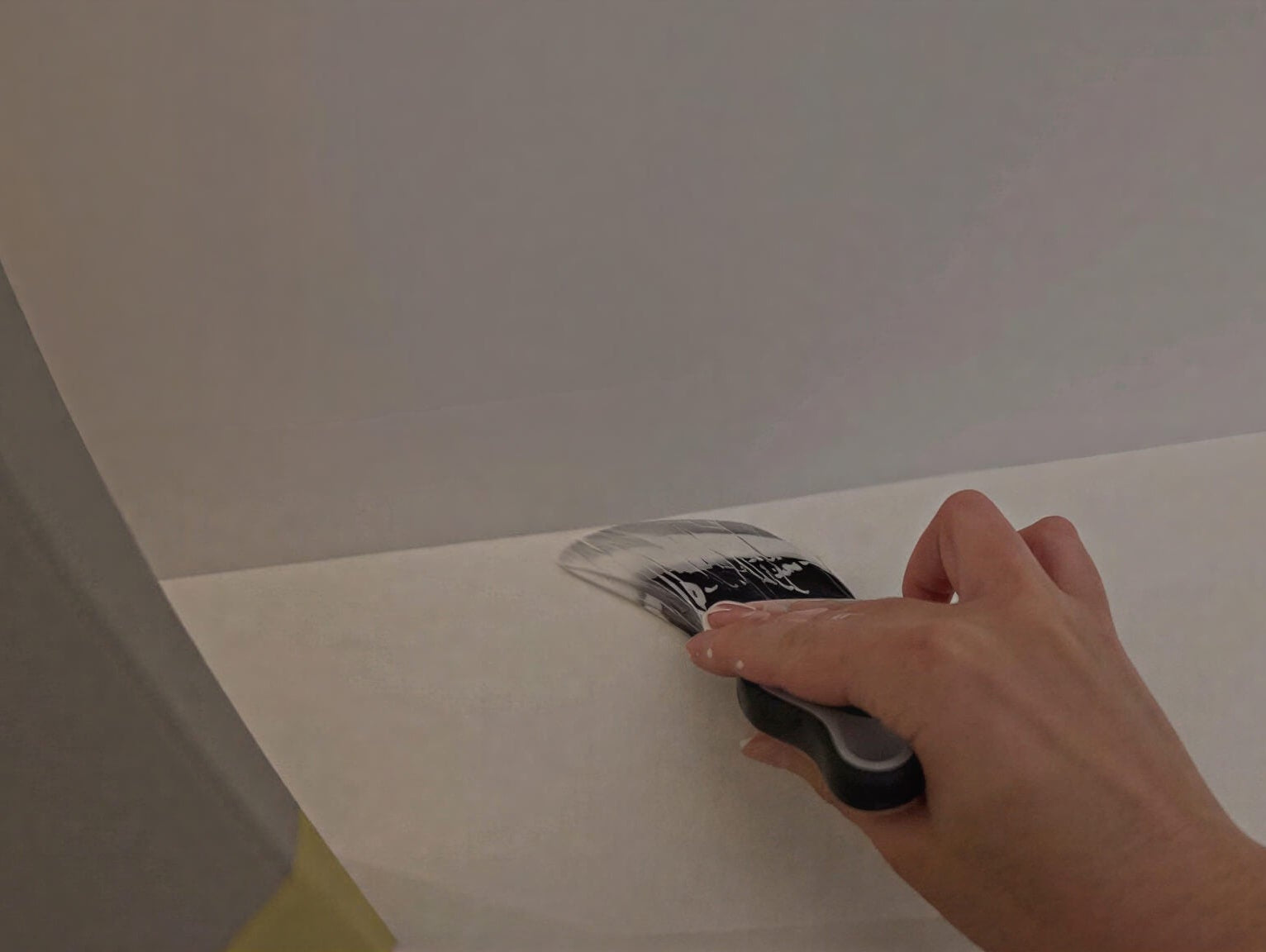 How to Cut in Paint at Ceiling