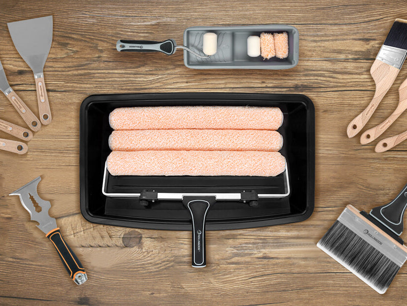 Meet ROLLINGDOG Painting Tool System: Brushes, Rollers, Surface Prep & Drywall Tools