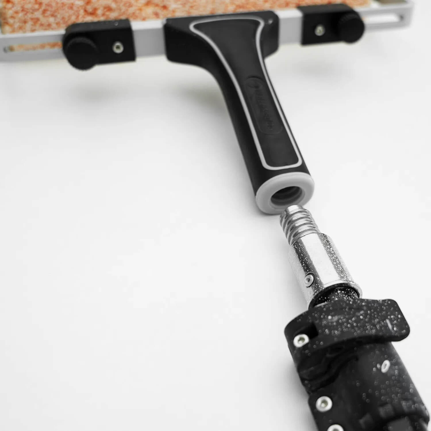 paint roller handle compatible with extension pole for ceiling and wall painting