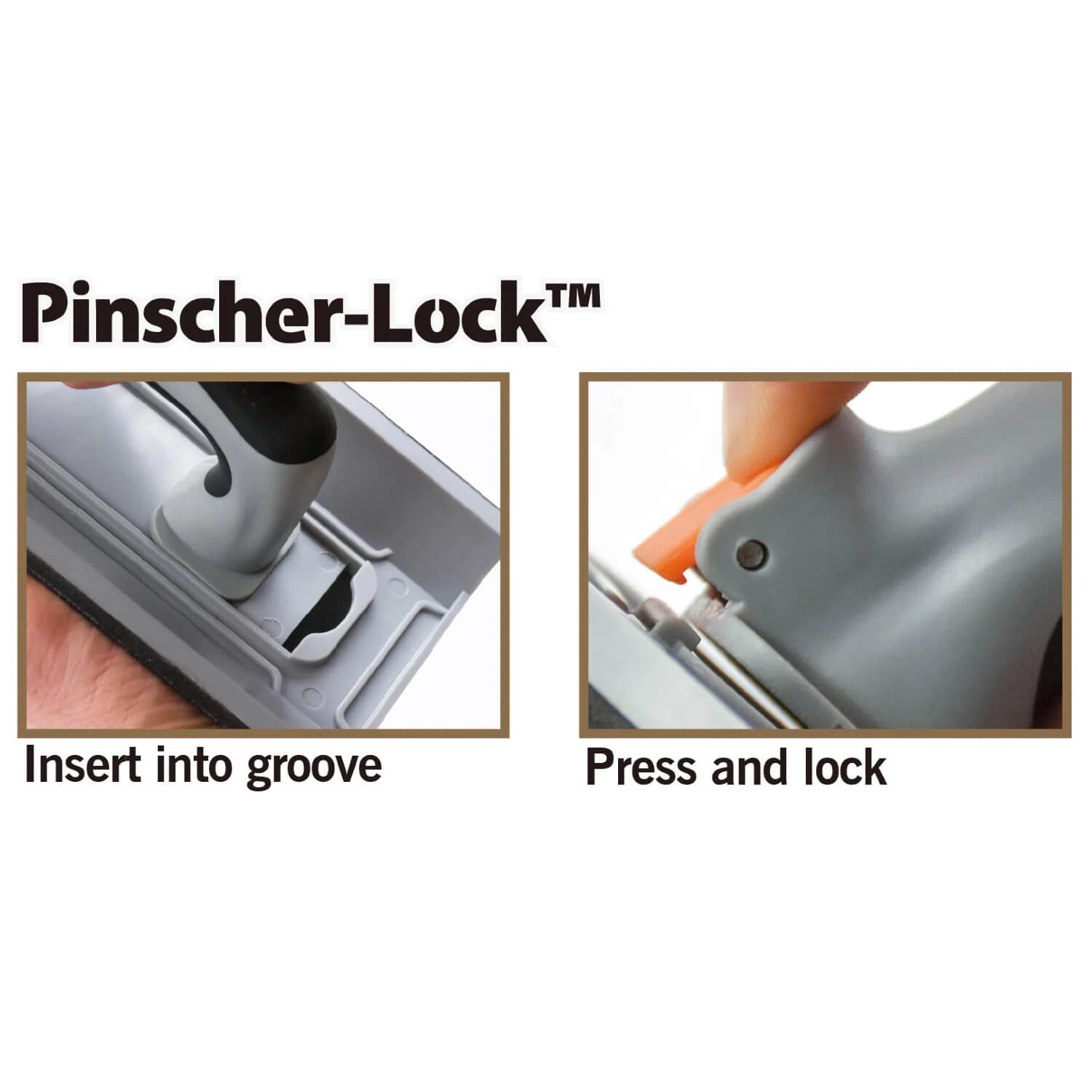 easy replacement of handle