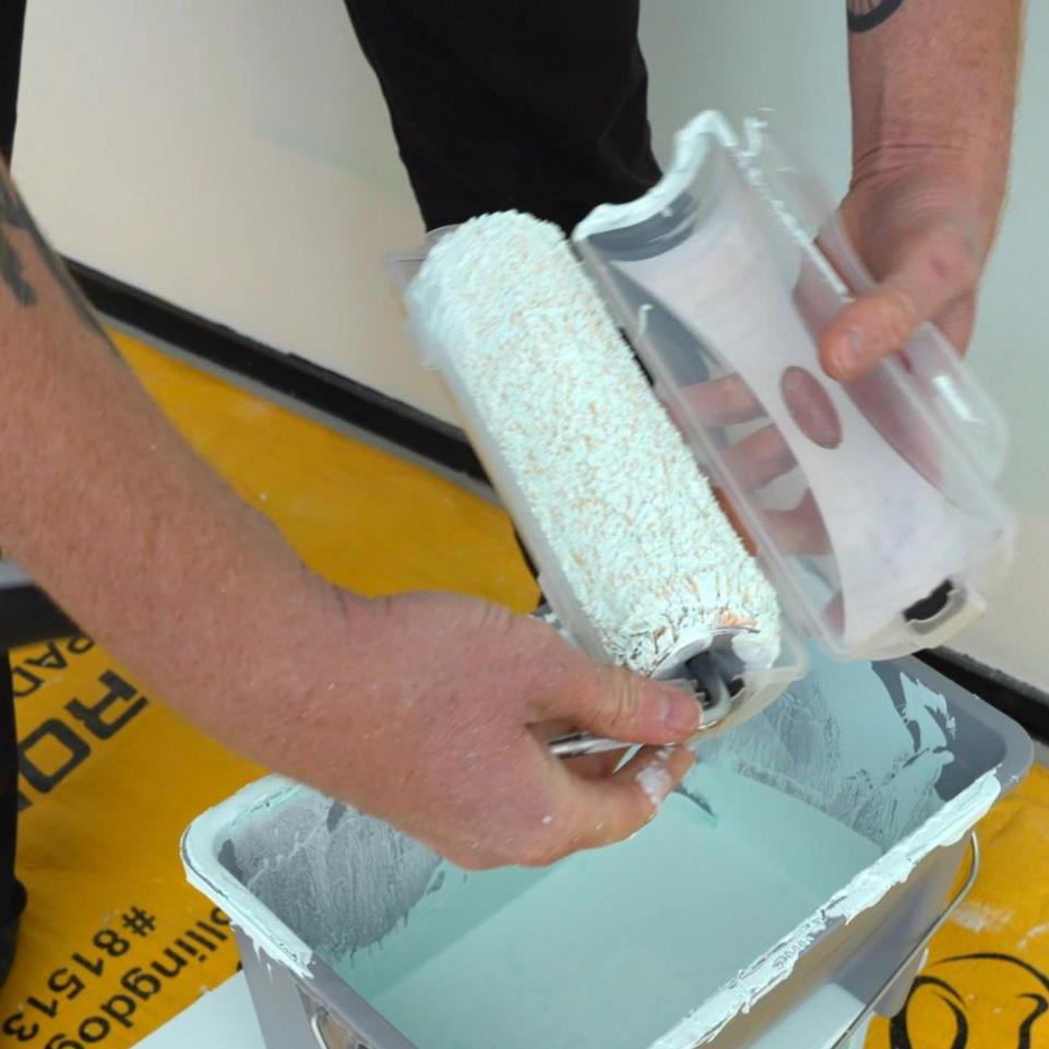 How to Store a Paint Roller Overnight