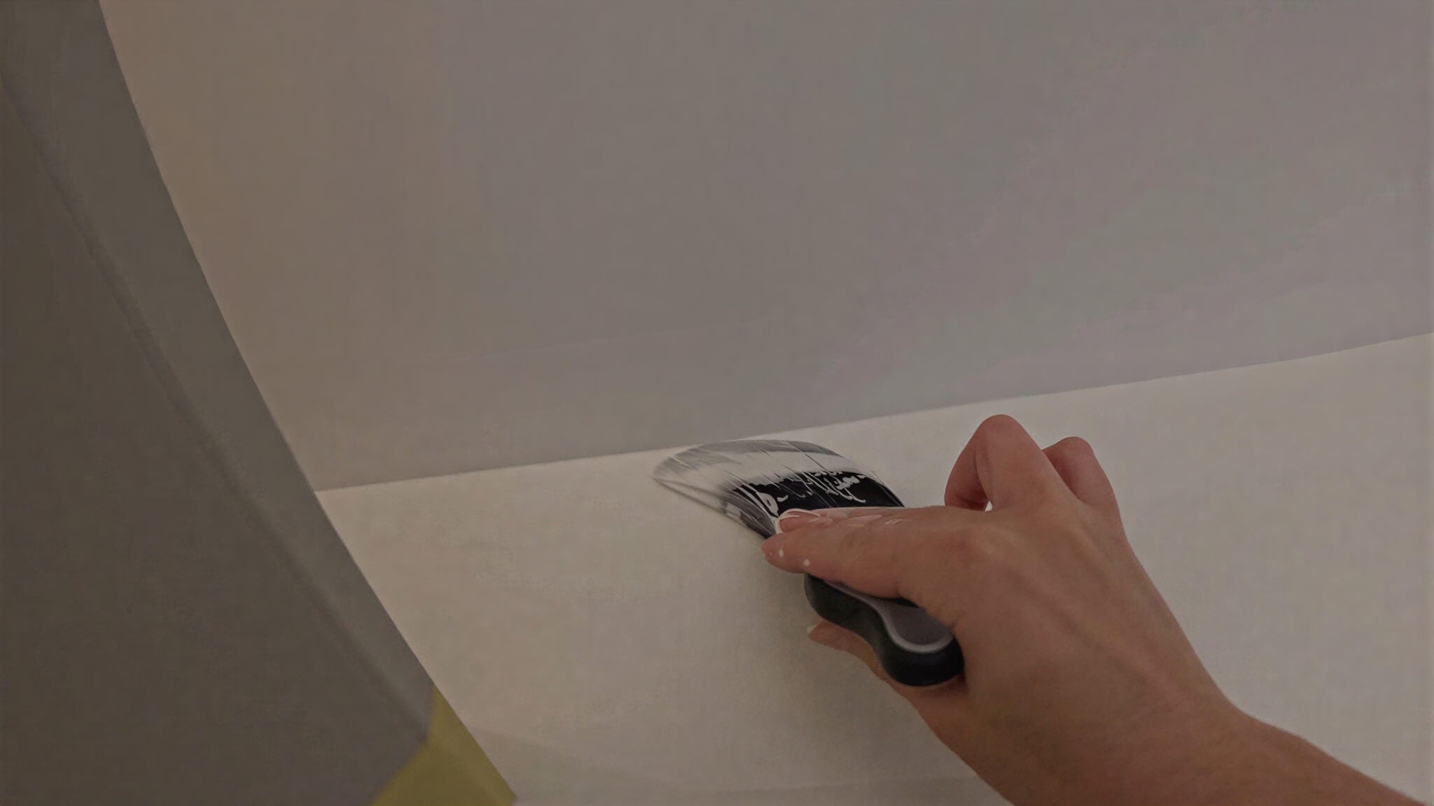 How to Cut in Paint at Ceiling